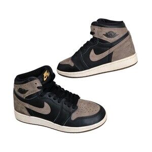 Nike Air Jordan 1 Retro High OG Sneakers Palomino Youth 4.5Y Shoes FD1437 020